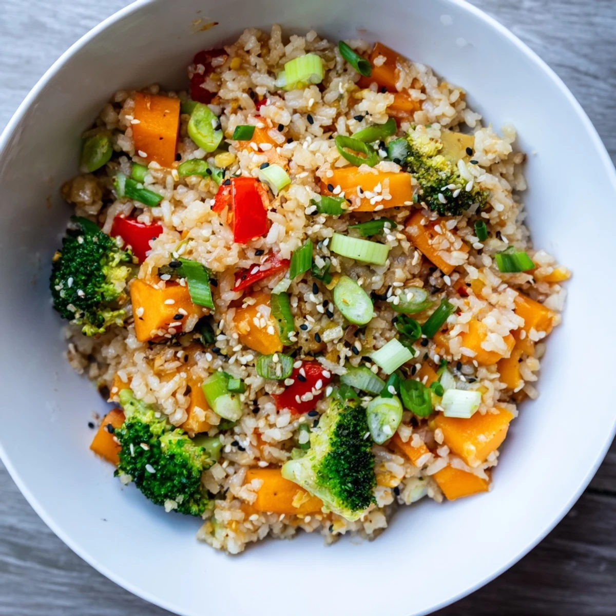 Crispy Vegetable Fried Rice