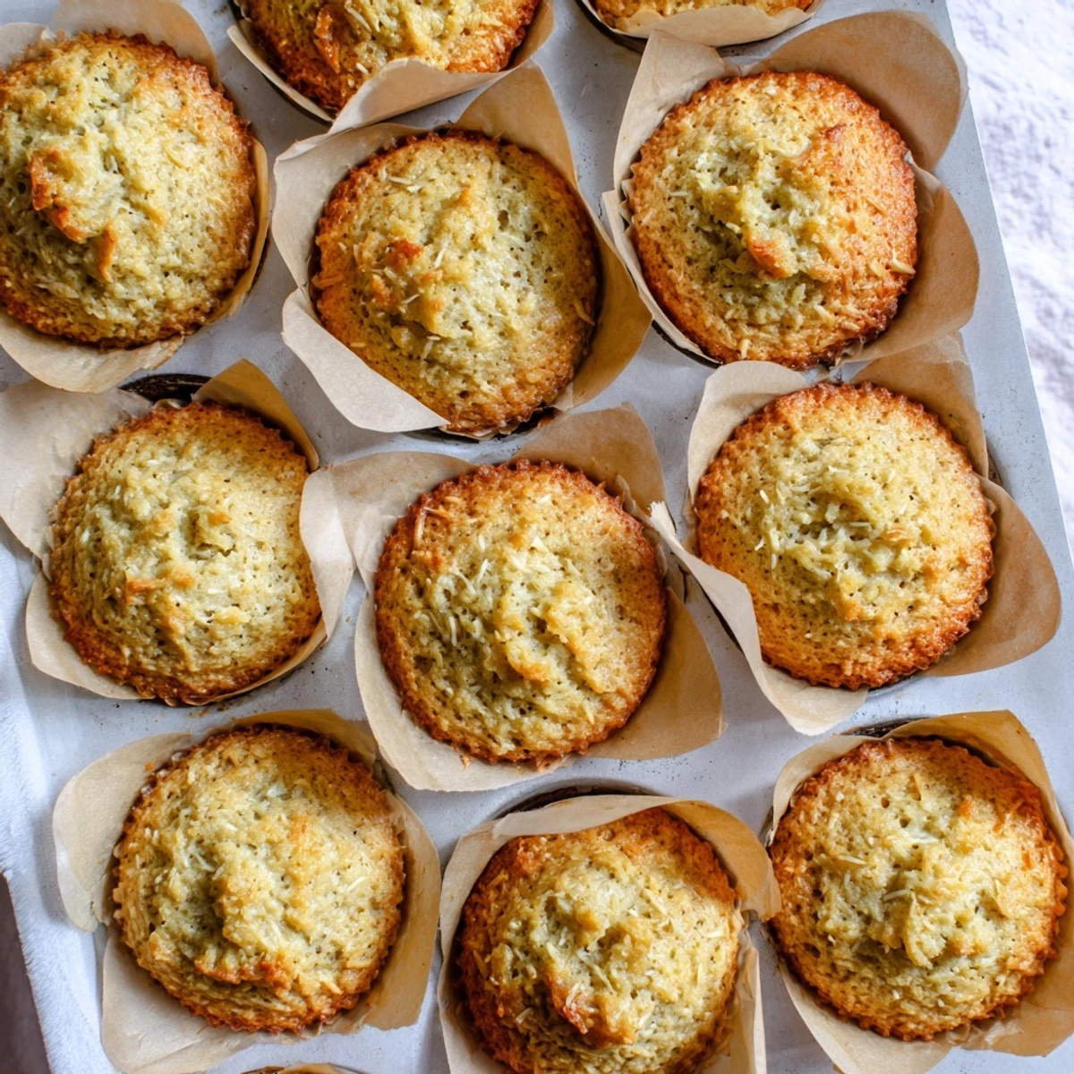 Golden-brown sheet pan English muffins, perfect for a cozy brunch, ready to toast.