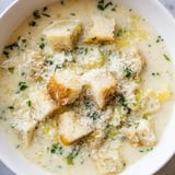Creamy Garlic Bread Soup