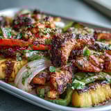 Chicken Pineapple Sheet Pan