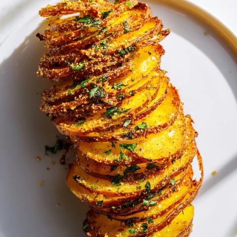 Golden-brown Tornado Potatoes, a crispy, spiralized potato snack ready to tempt your taste buds.