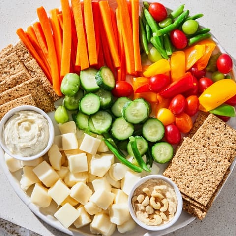 Veggie Snack Board Lunch