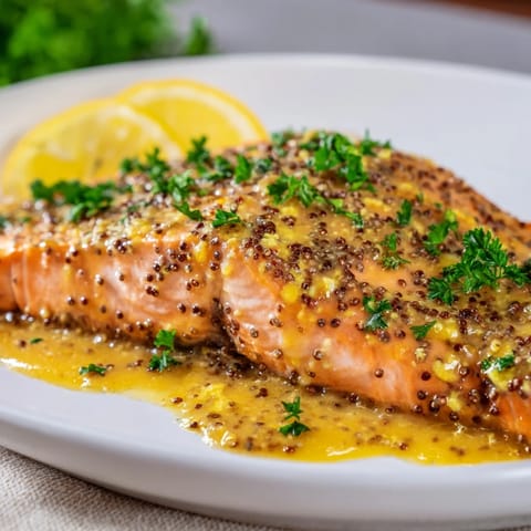 Honey Mustard Salmon Delight