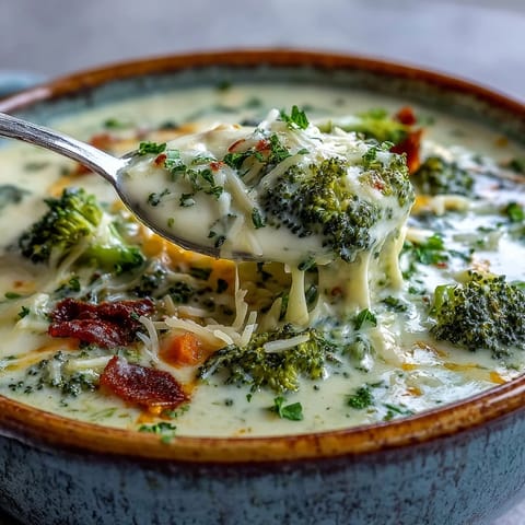 Roasted Broccoli Cheddar Soup features velvety puree with sharp cheddar, roasted broccoli, and creamy texture in a rustic mug.