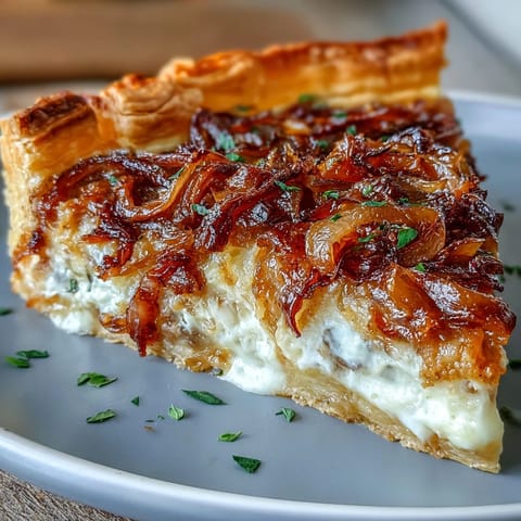 Caramelized Onion Gruyere Tart