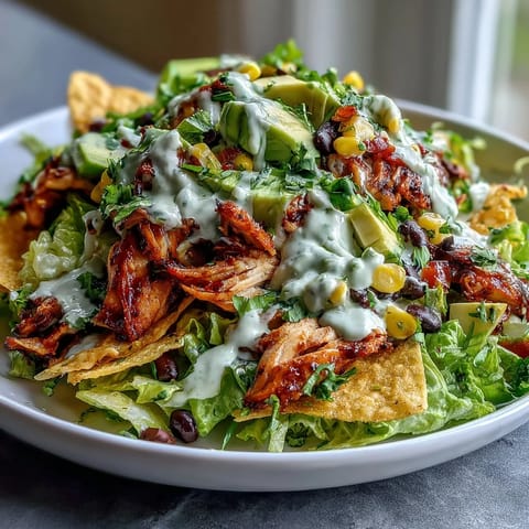 Healthy Easy Taco Salad Bowls with Greek Yogurt Ranch featuring seasoned turkey, fresh veggies, and creamy dressing in a colorful, satisfying bowl.