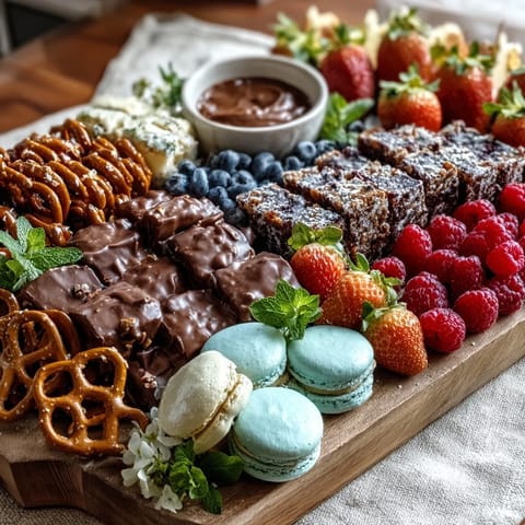 Festive grad party dessert board with colorful mini treats and cake slices arranged for sharing.