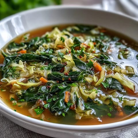Spring Detox Cabbage Soup