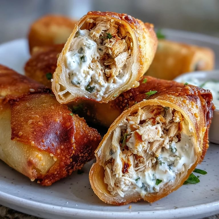 Bite-sized Tex-Mex appetizers, Mini Chicken Chimis, feature crispy egg roll wrappers and a spicy jalapeño cream cheese center.  