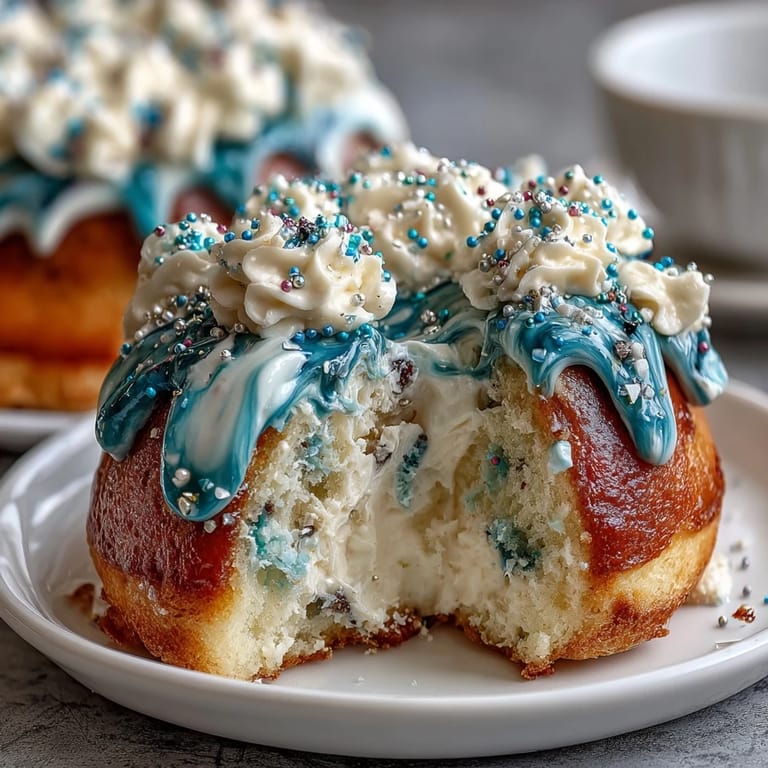 Ocean galaxy buttercream covers a moist vanilla cake, creating a stunning Pisces Birthday Cake with shimmering starry decorations.