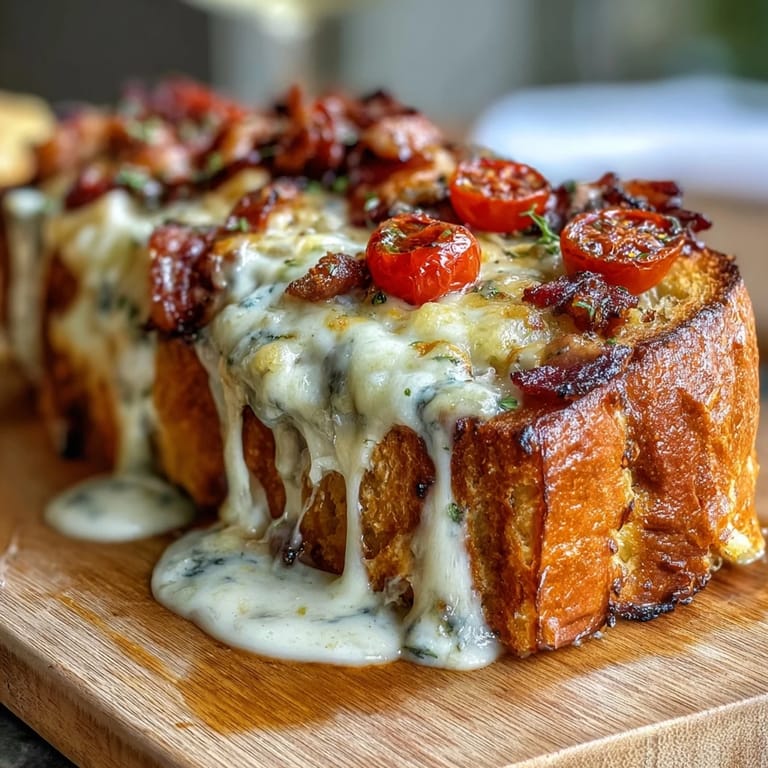 3. Savory turkey and bacon sliders baked on soft brioche buns, topped with melted cheese Mornay sauce and a sprinkle of Parmesan.