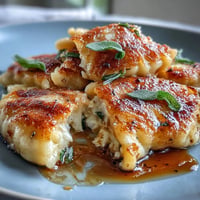 Golden potato gnocchi tossed in nutty brown butter with crispy sage leaves and Parmesan.